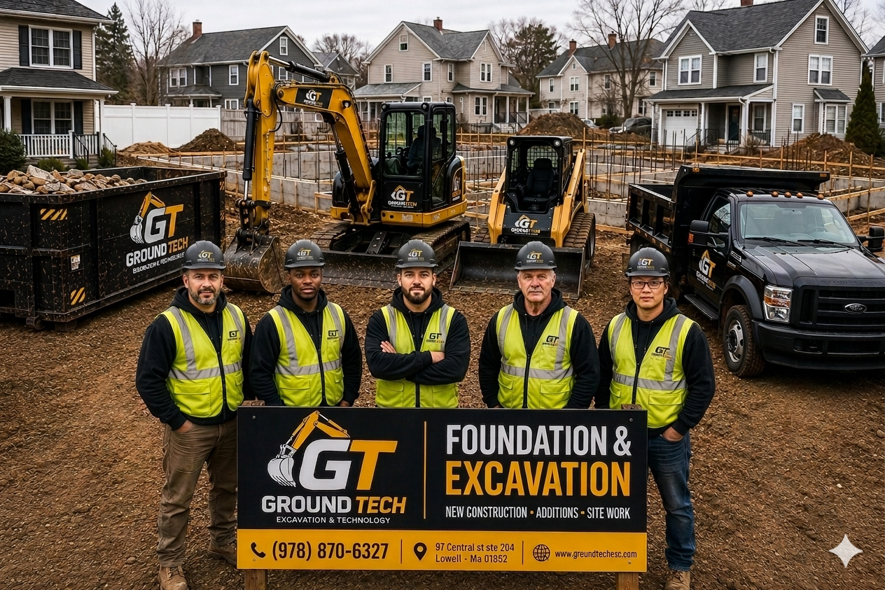 Ground Tech crew at a job site